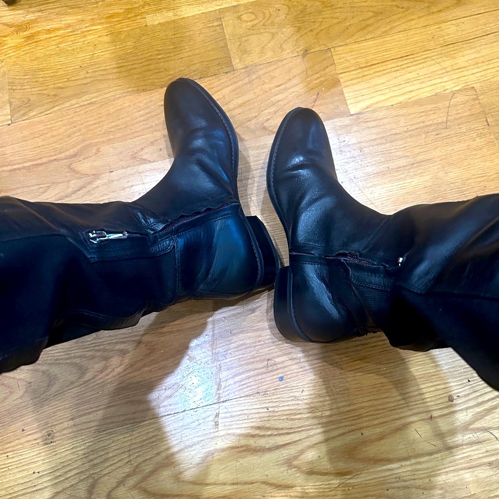 Sam Edelman Black Over the Knee Boots